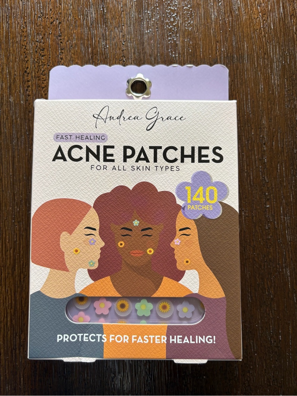 Fast Healing Acne Patches – Purple & Multi-Color